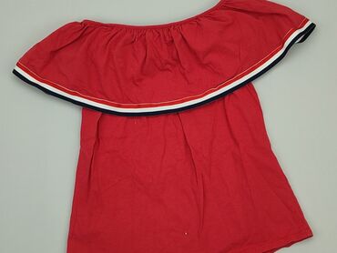 eleganckie bluzki czerwona: Blouse, S (EU 36), condition - Good
