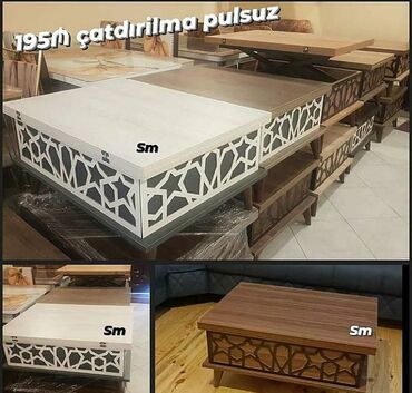 💁🏻‍♀️ TRANSFORMER - Masalar ✔️ İstehsal TÜRK ✔️ Ölçüləri Ölçü