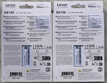 dell notbuk: Lexar NS100 2.5" SATA SSD – 256 GB - Model: NS100 - Form‑faktor: 2.5" — 2