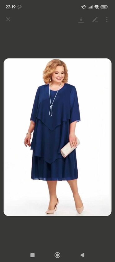 Haljine: Amari XL, 2XL, 3XL, bоја - Tamnoplava, Koktel, klub, Kratkih rukava na lalafo.rs — 8 Haljine: Amari XL, 2XL, 3XL, bоја - Tamnoplava, Koktel, klub, Kratkih rukava — 8