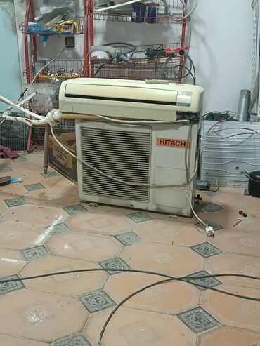 kondisioner zapcastlari: Кондиционер Hitachi, Б/у, 40-45 м², Внешний блок, Нет кредита