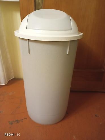 Контейнеры для отходов: 50lt Plastik zibil qutusu – yellənən (swing) qapaqlı 50 lt ttəmiz, əla — 2