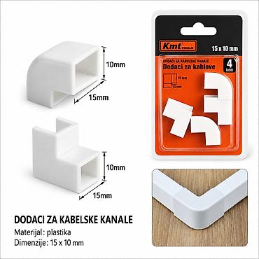 KMT Spojka za kanale - kutna i unakrsna 2389361 Praktičan set