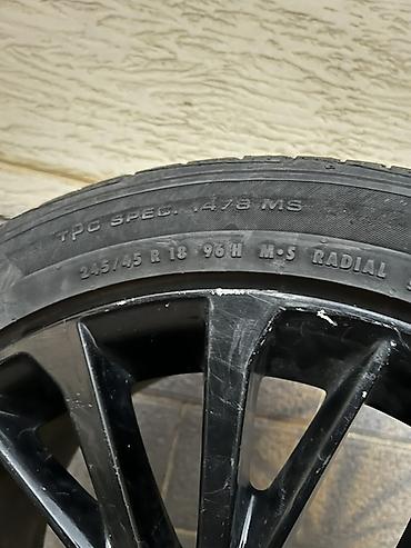r19 camry: Литой диск Toyota Camry 70 с шиной Continental - Диаметр диска: R18 - — 3