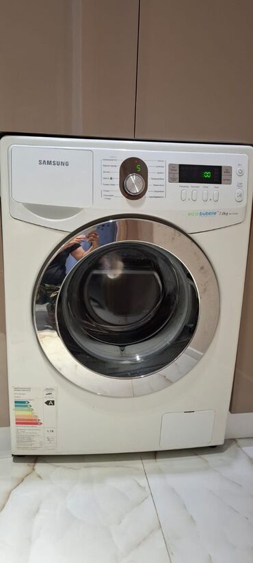стиральня машина: Paltaryuyan maşın Samsung, 7 kq, İşlənmiş, Avtomat, Qurutmasız, Kredit yoxdur