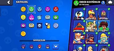 banner capı: Brawl Stars hesabı – inkişaf etmiş profil - Trophy sayısı: 45,464 - — 6