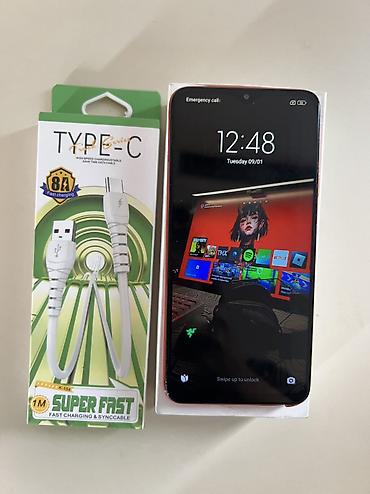 redmi turbo: Redmi 9T, 128 GB, rəng - Qırmızı, Face ID — 4