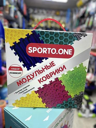 ковры для фитнеса: Модульные коврики SPORTO.ONE «Комфорт» - Универсальный готовый — 1