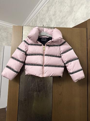 balonka kurtka turkce: Uşaq üçün qışlıq puffi gödəkçə - Rəng: açıq çəhrayı - Model: qısa — 1