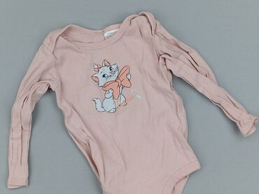 różowe koronkowe body: Body, Disney, 1.5-2 lat, 86-92 cm, stan - Bardzo dobry