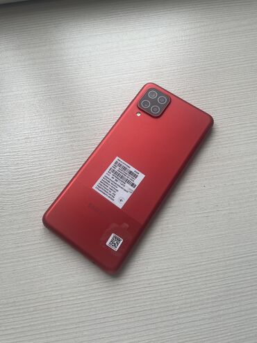 оперативная память ddr3 2gb: Samsung Galaxy A12, Колдонулган, 32 ГБ, түсү - Кызыл, 1 SIM, 2 SIM