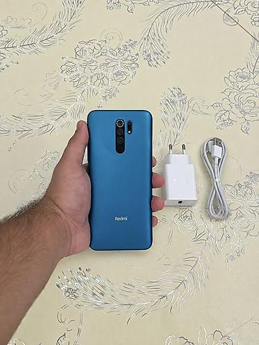 nintendo switch 2: Redmi 9, 64 GB, rəng - Mavi, Barmaq izi, İki sim kartlı — 1