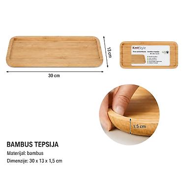 KMT Bambusova tacna pravougaoni 5403320 - Brend: Kmt Style -