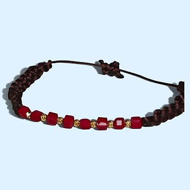 Бижутерия: Materiallar: keyfiyyətli polyester/nylon makrame ipi, şüşə/dekorativ — 2