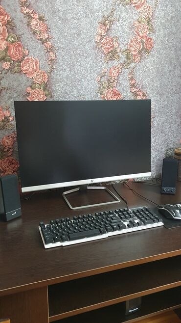 Kompüter ehtiyyat hissələri: Monitor: HP 27f IPS Full HD Ultra Slim VGA 75 Hz Əməliyyat sistemi