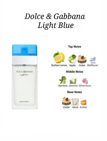 светло голубые: 💙💙💙💙Шикарный запах!!! Dolce & Gabbana Light Blue  (духи Дольче — 3