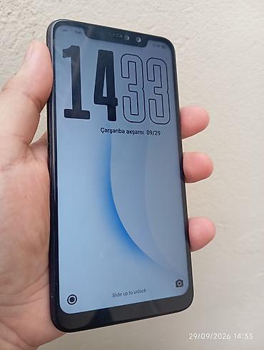 redmi note 6 pro: Xiaomi 64 GB, rəng - Qara, 
 İki sim kartlı — 7