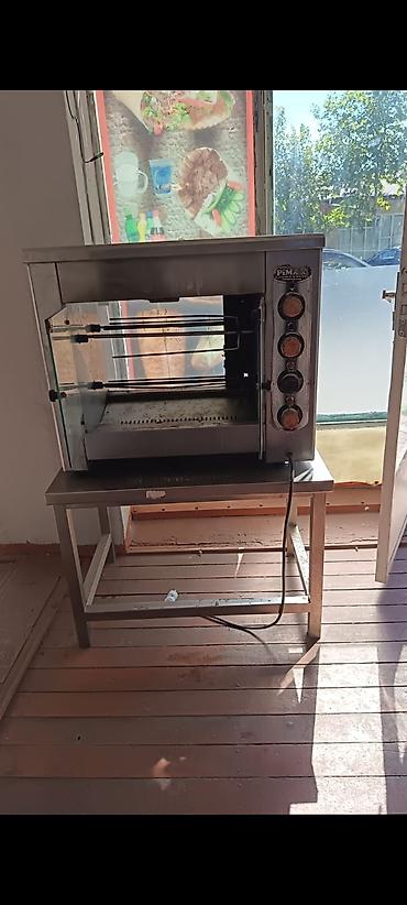 donər peci: Peşəkar elektrikli şiş/çevirmə sobası – PIMAK markası - Material — 1