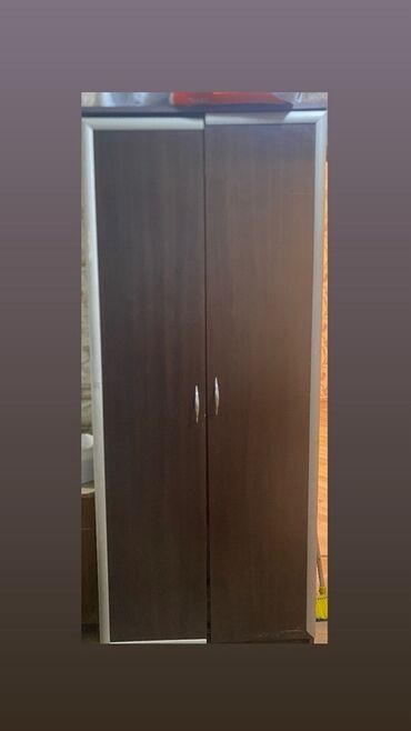 lalafo mebel: İşlənmiş, Açılan, 2 qapılı Düz dolab, Qarderob, paltar dolabı