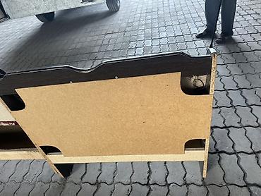 Кухонные мягкие уголки: Кухонный угловой диван/скамья из трех секций с ящиками для хранения — 4