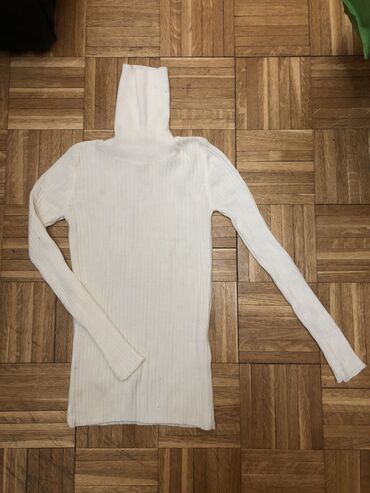 rolka haljine: S (EU 36), Single-colored, color - White