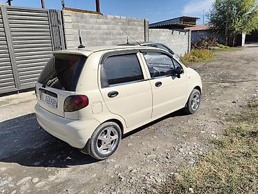 Daewoo: Daewoo Matiz: 2012 г., 0.8 л, Кол менен иштөөчү, Бензин, Хетчбек — 2