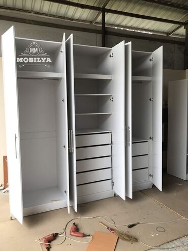 Sifarişlə dolablar: Düz dolab, Qonaq otağı üçün, Dəhliz üçün, Yataq otağı üçün, Qarderob, Açılan, Korpuslu — 4