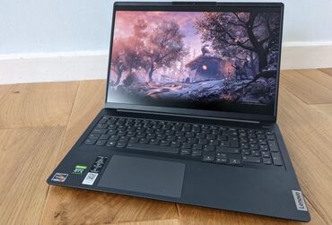 ноутбук rtx 3060: Ноутбук, Lenovo, 16 ГБ ОЭТ, AMD Ryzen 5, 16 ", Колдонулган, Жумуш, окуу үчүн, эс тутум SSD