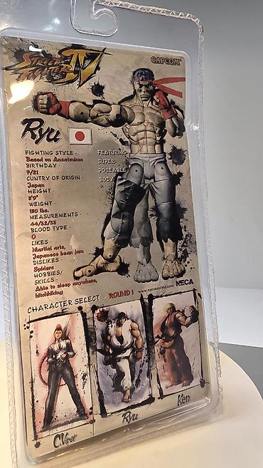 laser 303: Коллекционная экшен-фигурка Ryu — Street Fighter IV (NECA, серия — 5
