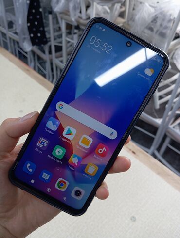Redmi: Redmi, Redmi Note 9S, Б/у, 64 ГБ, цвет - Синий, 1 SIM, 2 SIM, eSIM