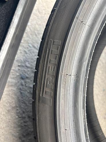 Шины: Шины 255 / 40 / R 21, Лето, Б/у, Комплект, Германия, Pirelli — 9