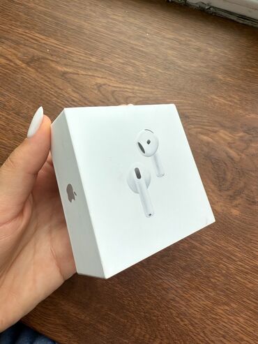 Mikrofonlar: Yeni Simsiz (Bluetooth) Qulaqcıqlar, Apple, rəng - Ağ