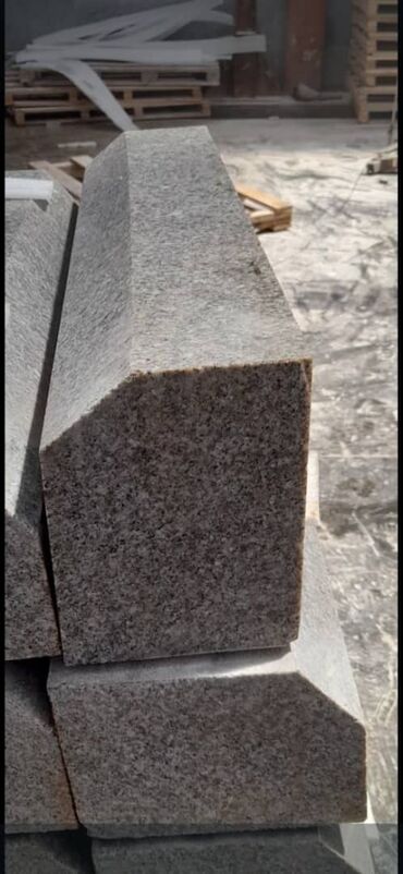 Beton bardürlar: Bardü Yüksək keyfiyyətli qranitdən hazırlanmış bordürlər, yolların — 4