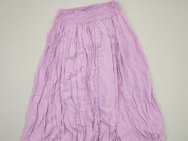 plisowane spódnice fioletowa: Spódnica, S, stan - Zadowalający