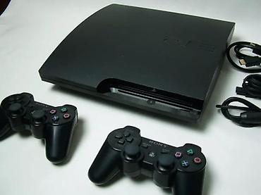 elektronska: U ponudi Sony Playstation 3 sa naslova. Konzola je lepo očuvana, radno — 4
