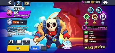 kuboklar: Brawl Stars oyun hesabı 45k kupa ve müxtelif premium paltarlar - Kupa — 9