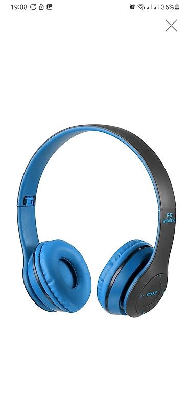 Səsgücləndiricilər, qulaqlıqlar və mikrofonlar: Məhsul: P47 Wireless qulaqcıq - Bağlantı: Bluetooth (4.1+EDR yazısı — 55