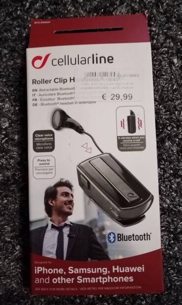 bunda duga: Bluetooth slusalice koje mogu da se povezu sa dva mobilna telefona u