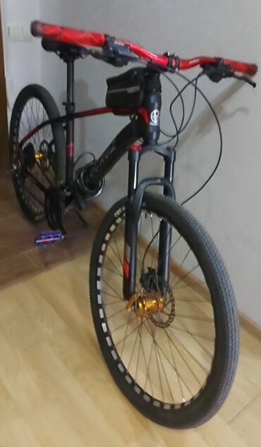 Электротранспорт: Başlıq: 🚴 Qırmızı/Qara Dağ Velosipedi – Orijinal 600 AZN-lik Model 🚴