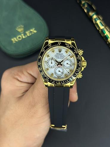 Qol saatları: Yeni, Qol saatı, Rolex, rəng - Qızılı — 6