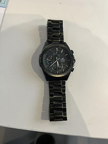 saat edifice: İşlənmiş, Qol saatı, Casio, rəng - Qara — 1