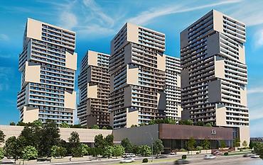 Квартиры: 2 комнаты, Новостройка, 66 м² — 1
