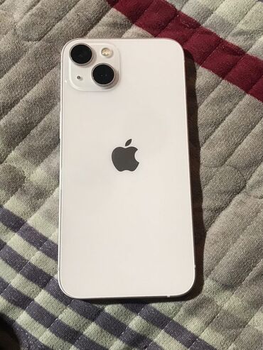 ош айфоны: IPhone 13, Колдонулган, 128 ГБ, Ак, 85 %