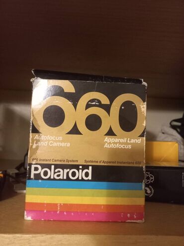 vinil foto: Polaroid 660 modeli fotoaparat satılır
