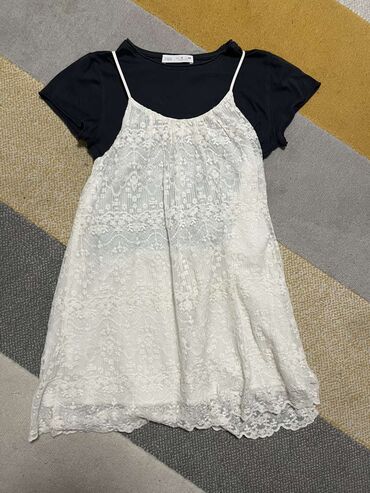 dugacke haljine: Zara, Midi, Short sleeve, 128-134