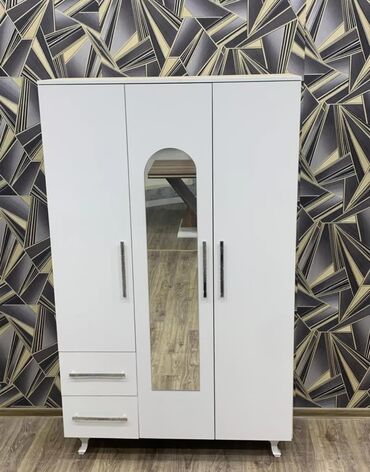 Dolablar: Yeni, Açılan, 3 qapılı Düz dolab, Qarderob, paltar dolabı, Azərbaycan — 11