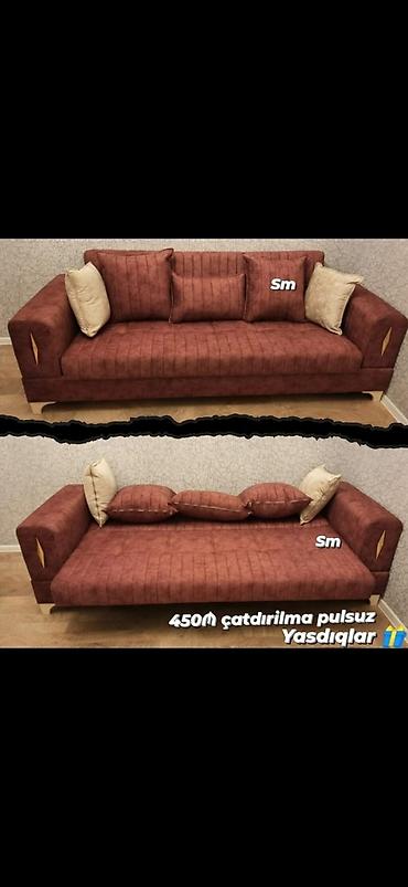 Divanlar: *SİFARİŞLE * *✨ Divan 450 manat ✨Rəng seçimi var ✨Ölçü uzunluq 2m.20 — 6