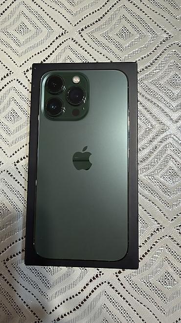 IPhone 13 Pro, Б/у, 1 ТБ, Alpine Green, Коробка, 80 %