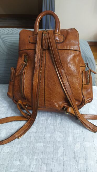 Рюкзаки: Рюкзак Hill Burry из натуральной кожи - Материал: натуральная кожа — 20