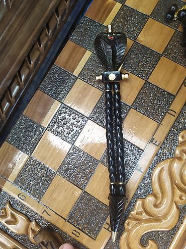 Təsbehlər: Əl işı təsbeh dəsti - Material: qara-qəhvəyi tonlarda cilalanmış — 5